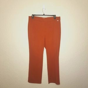 Straight leg trousers